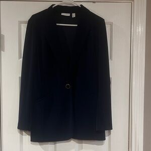 Susan Graver Navy Woman’s  Blazer